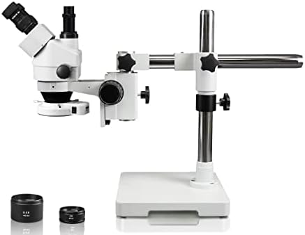 Vision Scientific VS-3FZ-IFR07 SIMUL-FOCAL TRINOCULAR זום מיקרוסקופ | עינית 10x WF, 0.7X - 4.5X זום,